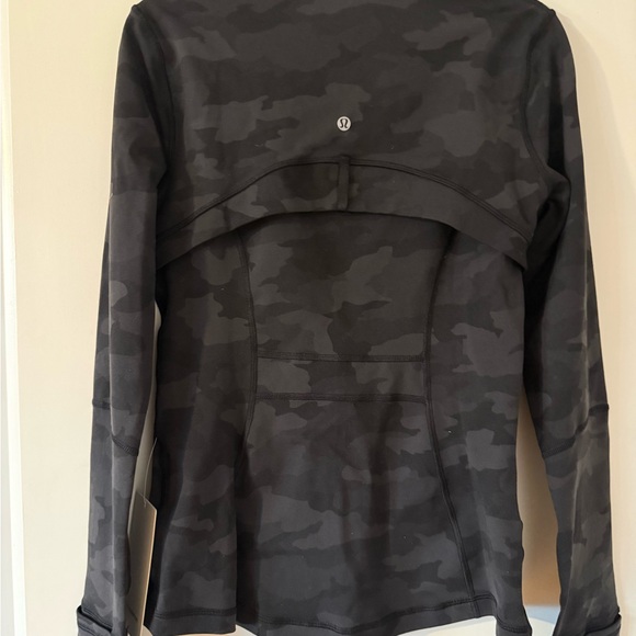 lululemon athletica Tops - Lululemon Athletica Black Camo Define Jacket Size 10